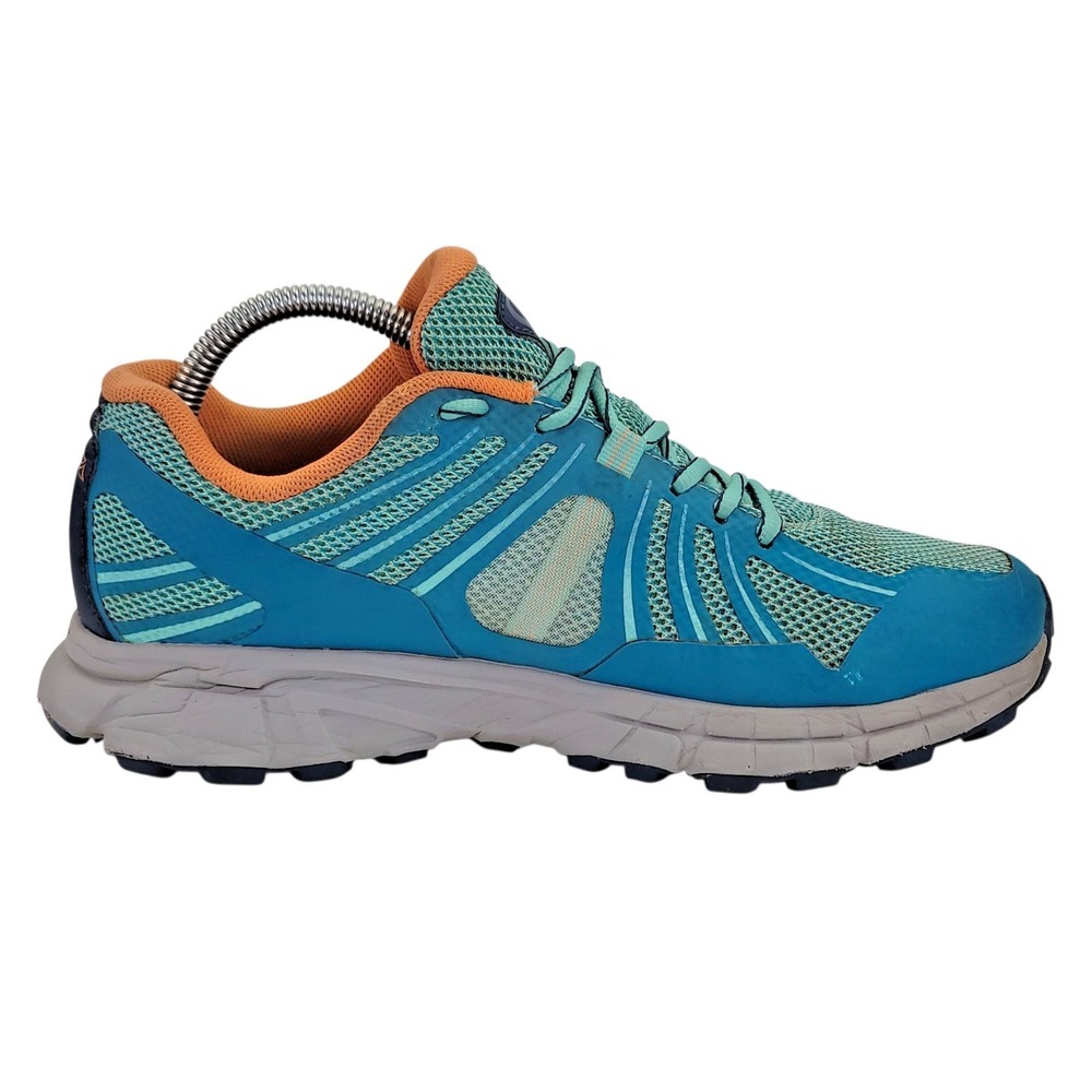 Columbia Montrail Mojave Trail Womens Running Shoes Blue Orange Sneaker 9 BL1795 - Picture 5 of 12